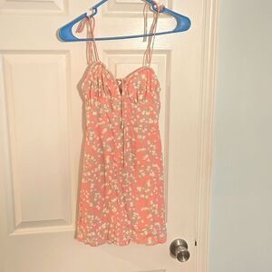 White fox dress womens size xs